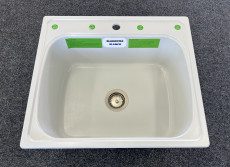 BLANCO Tec Sink White 64x56,5 cm