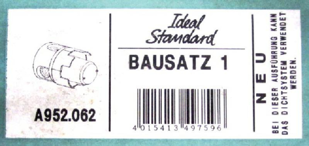 IDEAL STANDARD Bausatz 1 Unterputz-Armatur A952.062