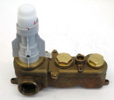 Idealux Junior Unterputz-Armatur Thermostat Wandeinbau Chrom