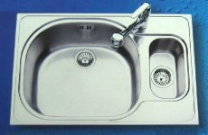 SUTER Double Bowl Kitchen Sink 84,1 x 56,1 cm
