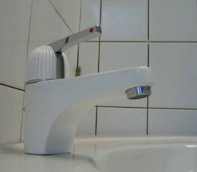 ROKAL Karibik 2001 Waschbeckenarmatur / Waschtischarmatur Chrom/Weiss