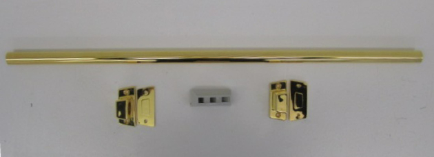 Damixa Brausestange Duschstange 90 cm GOLD