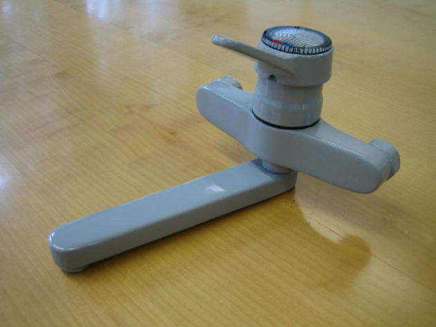 ROKAL Karibik 2000 Wandarmatur Küchenarmatur in Manhattan-Grau