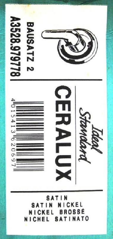 IDEAL STANDARD Ceralux Unterputz-Duscharmatur Brausebatterie Satin