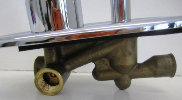 Ceramix Junior Unterputz-Wannenarmatur Wandeinbau Chrom