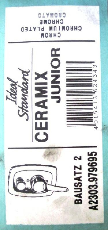 Ceramix Junior Unterputz-Wannenarmatur Wandeinbau Chrom