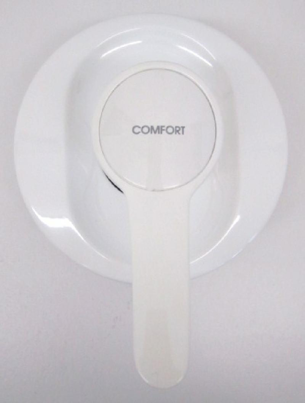 Bausatz 2 Comfort Ceramix Oberteile Unterputz-Duscharmatur Weiss