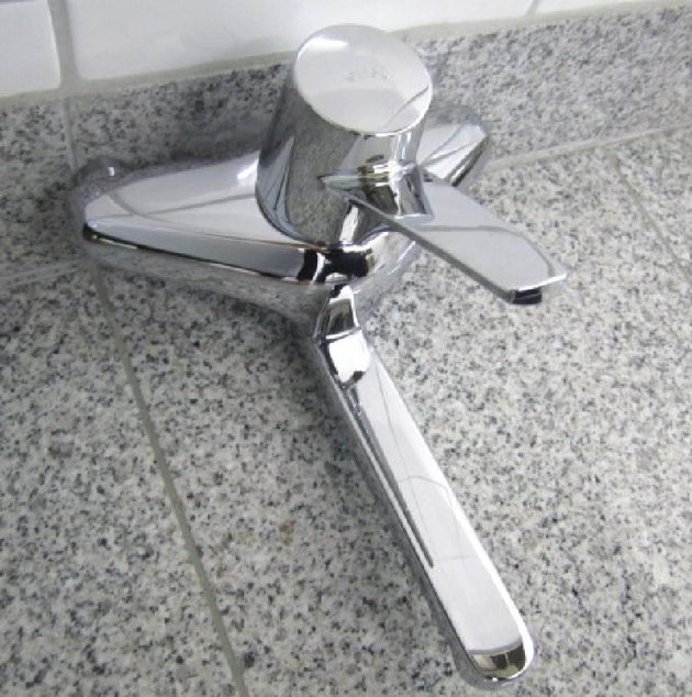 Egro Mono Wand-Armatur Küchenarmatur Wandarmatur Chrom