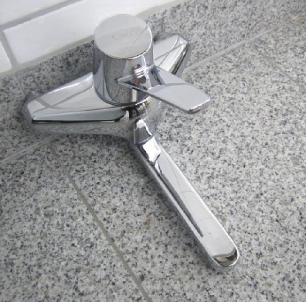 Egro Mono III Wandarmatur Wand-Armatur Küchenarmatur Chrom