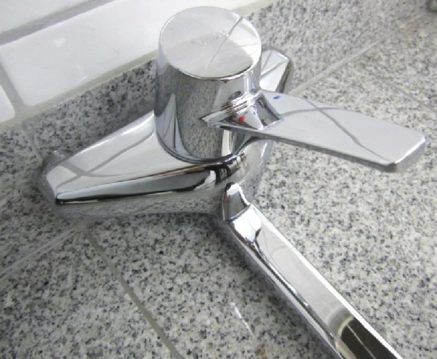 Egro Mono III Wandarmatur Wand-Armatur Küchenarmatur Chrom