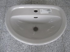 Delta Diara washbasin 50 cm in manhattan-grey