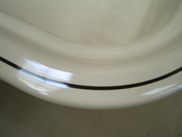 ALAPE Doppelbecken-Spüle 128 BAHAMABEIGE m. Contur MOCCA 97x50,5