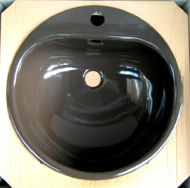 TEKA KW3 Einbauwaschbecken Einbau-Waschbecken Balibraun 46,5 cm