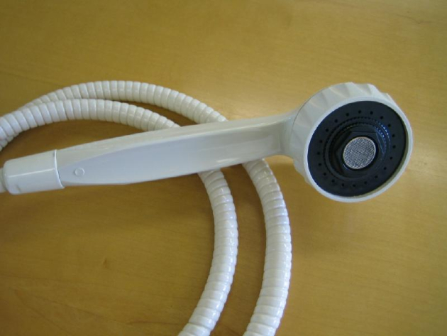 ROKAL Handbrause Kopfbrause + Schlauch in IVORY ELFENBEIN RAL 1014