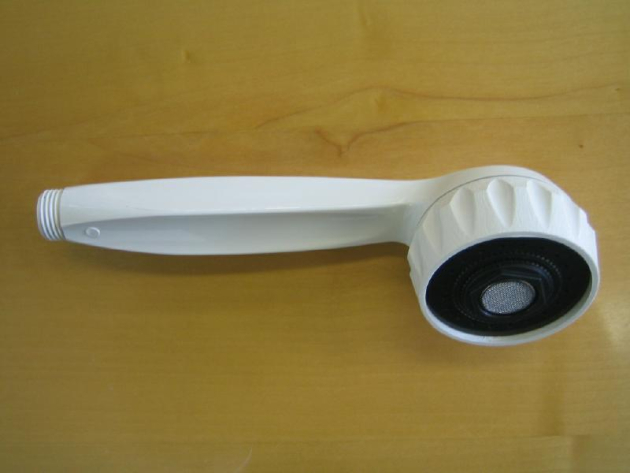 ROKAL Handbrause Kopfbrause in ELFENBEIN RAL 1014 Creme-Weiss