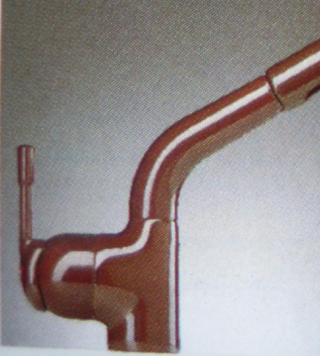 FRANKE Disc Armatur Küchenarmatur mit Brause MOCCA-BRAUN