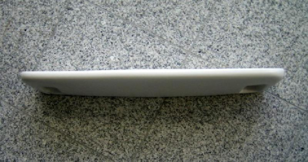 Keramag Renova 55cm Keramik-Ablage Platte Badablage EDELWEISS