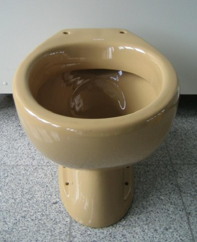 SPHINX Stand-WC Abfluss Abgang Boden BRAUN CAMEL CARAMEL
