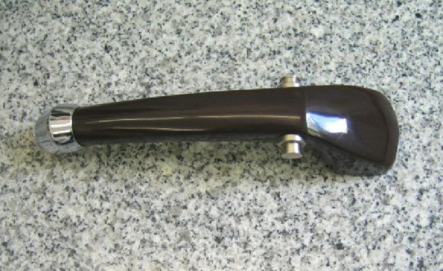 Damixa Handbrause Duschkopf Brausekopf Kopfbrause Mocca-Braun