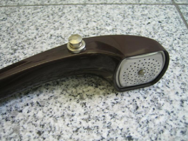 Damixa Handbrause Duschkopf Brausekopf Kopfbrause Mocca-Braun