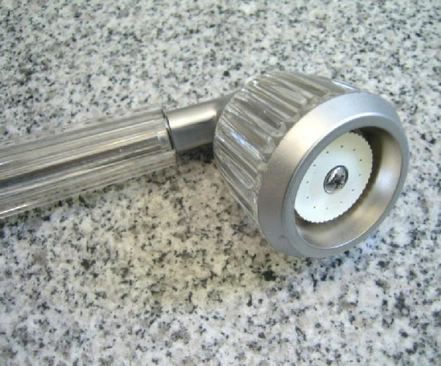 Damixa Handbrause Duschkopf Kopfbrause Chrom-Matt Edelmatt