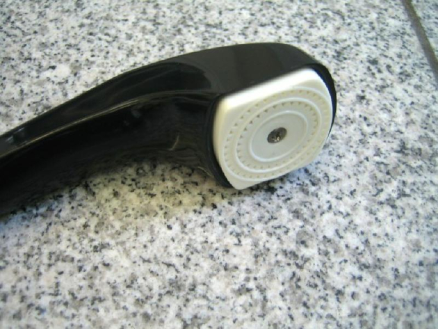 Damixa Handbrause Duschkopf Brausekopf Kopfbrause Schwarz Weiss