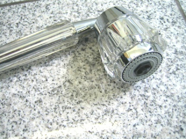 Damixa Handbrause Duschkopf Kopfbrause Chrom Kristall