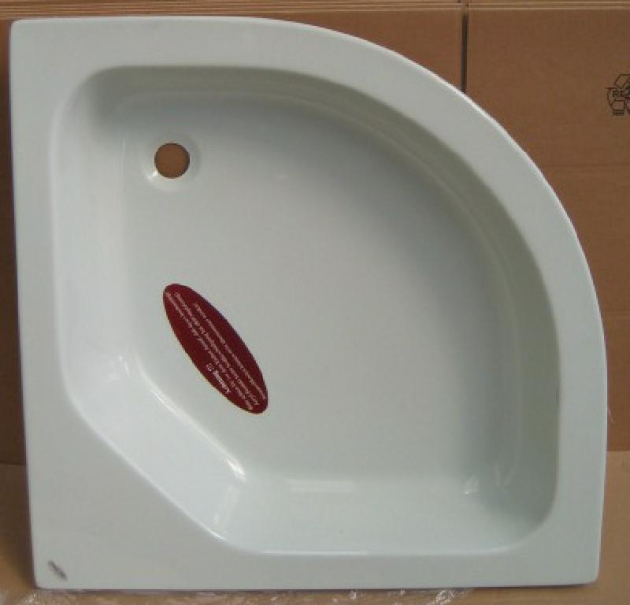 IDEAL STANDARD Duschwanne Dusche Duschtasse Top Viertelkreis 80 cm ÄGÄIS GRÜN