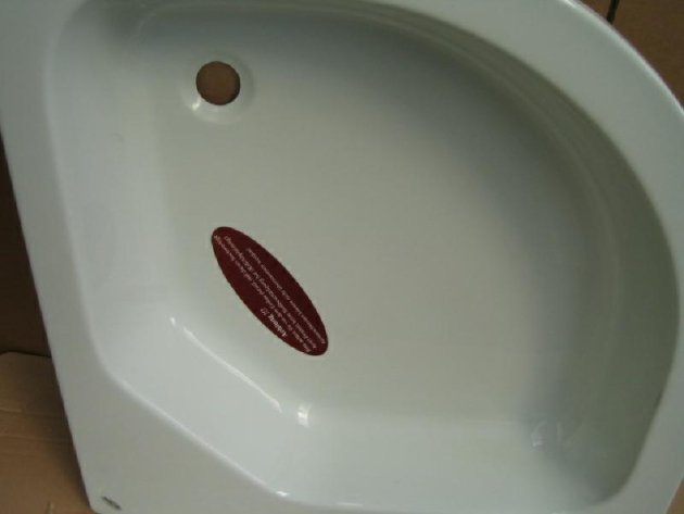 IDEAL STANDARD Duschwanne Dusche Duschtasse Top Viertelkreis 80 cm ÄGÄIS GRÜN