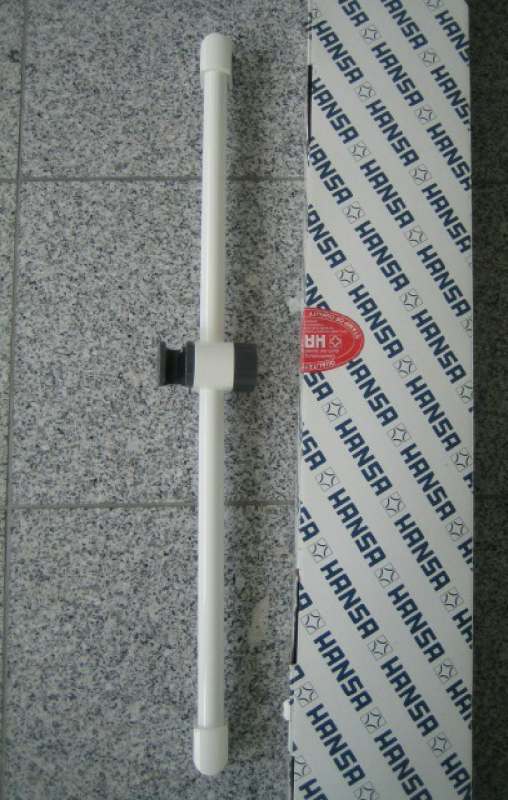 HANSA Medio Hansamedio Brausestange Duschstange 65 cm WEISS GRAU