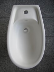 KERAMAG Renova no. 1 Bidet Seat-Basin white-mat
