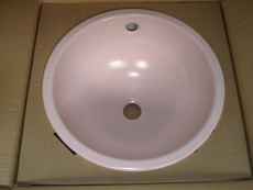TEKA KW4 Einbau-Waschbecken MAGNOLIA-ROSE (Rosa-matt) 39,5 cm