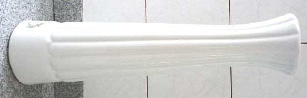 VALADARES Standsäule für Handwaschbecken Muschel Madeira Weiss