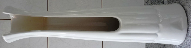 VALADARES Standsäule für Handwaschbecken Muschel Madeira Weiss