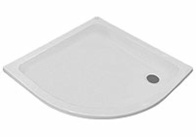 IDEAL STANDARD Stream S Viertelkreis Duschwanne Dusche 90 x 90 EDELWEISS