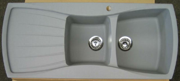 SCHOCK Tenor-200 Spüle 116 x 50 cm Croma-Granit