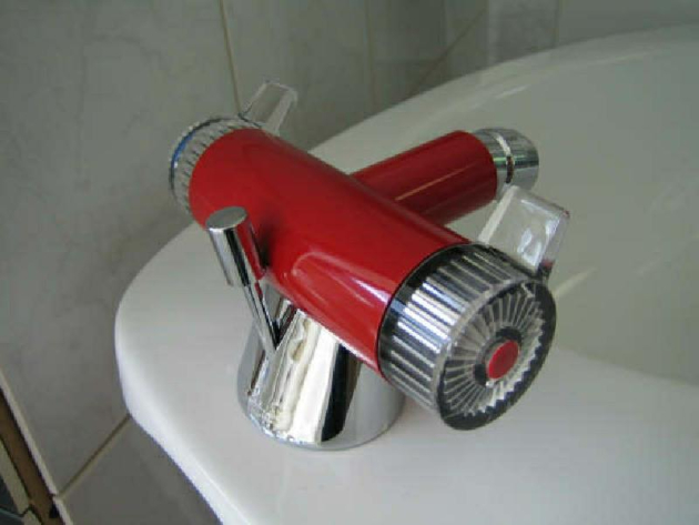 Damixa Bidet Armatur Bidetarmatur in Rot