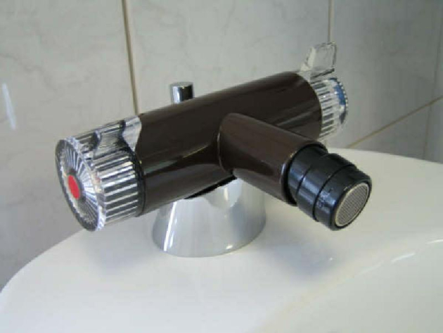 Damixa Bidet Armatur Bidetarmatur in Mocca-Braun