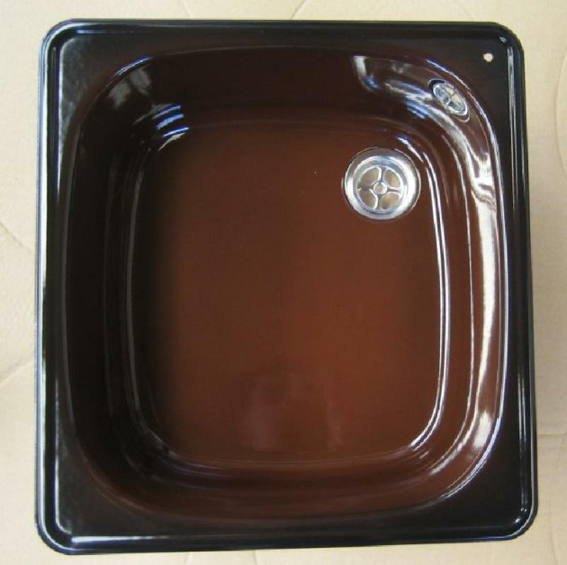 FRANKE Spüle Spülbecken Einbauspüle Brazil Braun 39 x 42 cm