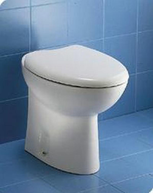 CERAMICA DOLOMITE Novella Stand-WC WEISS
