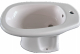 NOVO-BOCH Stand-Bidet WHISPER-ROSA Sitzwaschbecken Hygiene Bidet