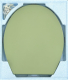 CORNAT WC-Sitz Toilettensitz WC-Brille WC-Deckel EVERGREEN