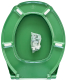 Richter+Frenzel WC-Sitz SCHILF-GRÜN Toilettensitz WC-Deckel R+F Optiset Dunkelgrün