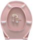 Richter+Frenzel WC-Sitz WHISPER-ROSA Toilettensitz WC-Deckel R+F Optiset