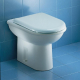 CERAMICA DOLOMITE Clodia Stand-WC WEISS