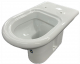 CERAMICA DOLOMITE Clodia Stand-WC WEISS