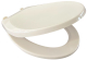 WC-Sitz Toilettensitz WC-Brille WC-Deckel JASMIN (Creme-matt)