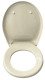 Pagette Avantgarde WC-Sitz WC-Brille WC-Deckel IVORY INDISCH-ELFENBEIN