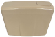 SANIT Brillant 926 Spülkasten Bahamabeige Beige Aufputzspülkasten Start-Stop 6–9L Aufputz Toilettenspülung Kastenspüler Klospülung