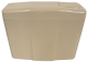 SANIT Brillant 926 Spülkasten Bahamabeige Beige Aufputzspülkasten Start-Stop 6–9L Aufputz Toilettenspülung Kastenspüler Klospülung